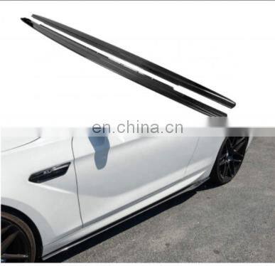 China Factory Promotion 117CM PP Material Plastic Gloss Black Side Skirt for BMW G20 2019 2020