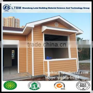 office building water proof wood grain exterior wall
