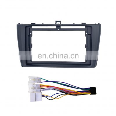 Audio Fitting Adaptor Dash Trim Kits Fascia Panel 9 Inch Radio Player frame with Car DVD Frame