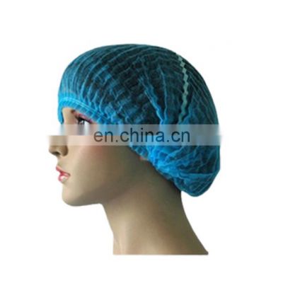 Factory Supply Discount Price disposable stripe cap head cover CE ISO OEM disposable hair cap