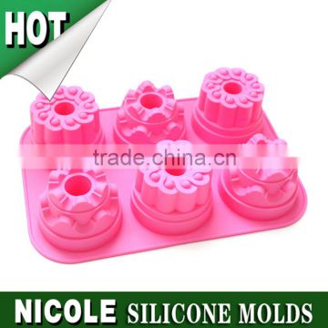 B0206 NICOLE silicone cake baking molds