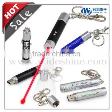 New business ideas! pen flash drive laser, laser pointer led usb flash drive
