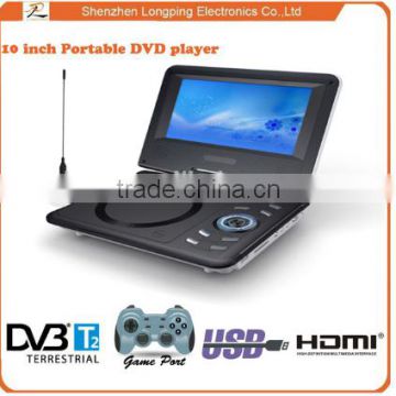 2016 Shenzhen factory removable High-Definition Multimedia Interface rechargeable portable evd dvd player
