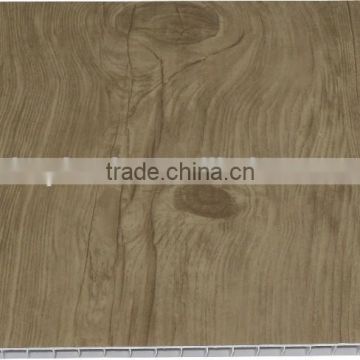 New style Wooden laminated plastic wall panel 812101-T