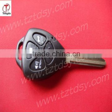 Tongda Auto key shell for Toyota camry 4 button remote key casing (US)