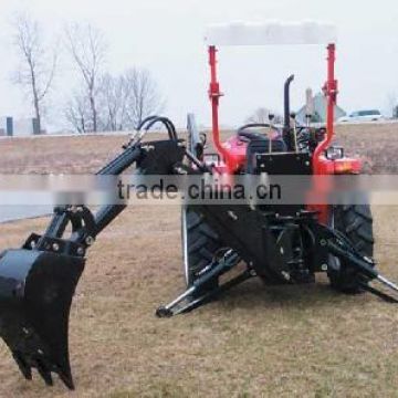 50-90hp farm tractor LW-8 back hoe