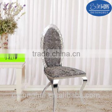new design hotel hall fabric dinner chair Y-615#