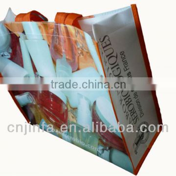 High quality full color pp promotional tote bag