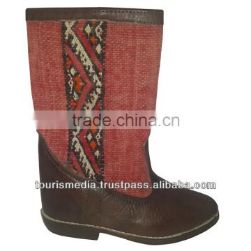 Handmade moroccan kilim boot size 36 n2 Wholesale