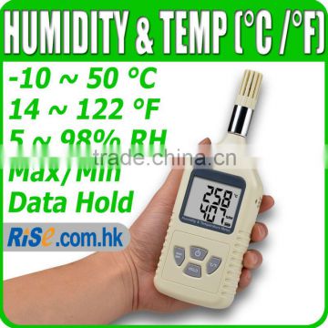Temperature Meter %R.H. Psychrometer Tester Humidity Thermometer Hygrometer