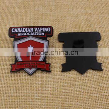 Wholesale cheap custom enamel canada red maple leaf lapel pins