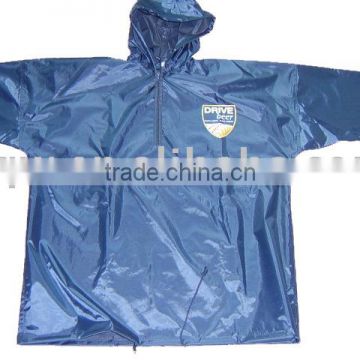 Rainproof polyester rain jackets