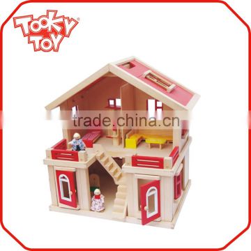 Big Outdoor Toys Kids & Children Wooden Playhouse doll house door wholesale                        
                                                Quality Choice