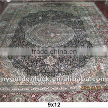 9x12 400L handmade carpet kashan