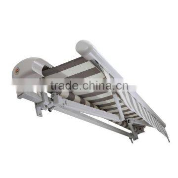 4.8m*1.5m- Retractable half Cassette Folding arm Awning