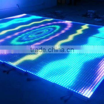 Nightclub LED Dance Floor China Video XXX 50X50cm For Sale 3D Effect Stage Lighting Christmas Decorative Club Party