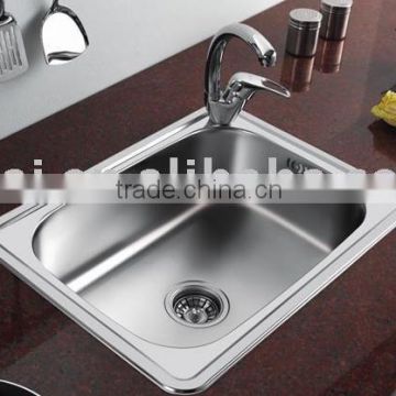 Single stainless steel kitchen Sink