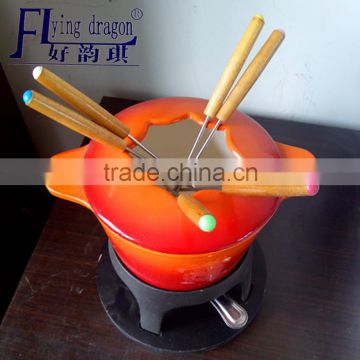 cast iron fondue