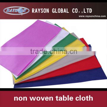 tablecloths cut non woven