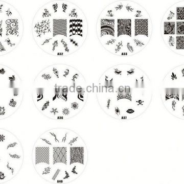2013 Hot Selling Factory Direct Produce Nail art stamping kit Seen On TV
