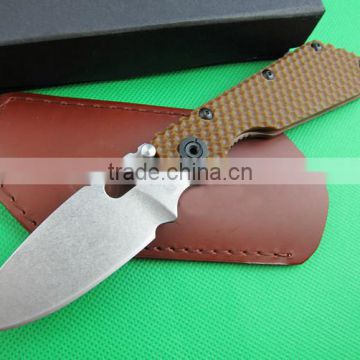 OEM Fast Delivery D2 blade knife sand g10 handle knife outdoor survival knife UD401343
