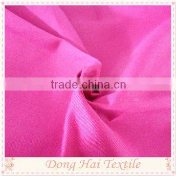rose red 100 polyester twill fabric
