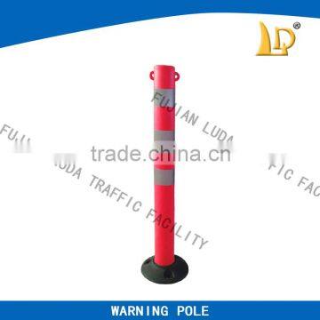 800MM Traffic Delineator Post With Super Bright Anti-stripping Sheeting Reflective