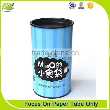 Tight sealling Paper packaging tube for Nuts