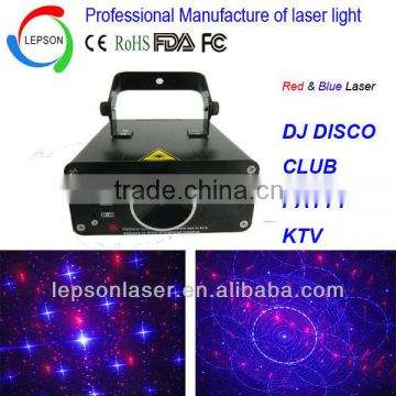 600mW Red&Blue DJ laser party lights