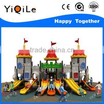 children slide amusement park toys castle style second hand playground equipment for sale