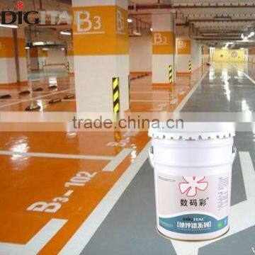 High gloss weather resistance waterbase flooring paint for outdoor