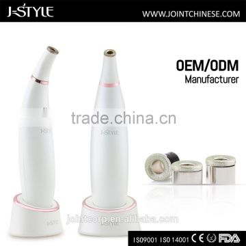 J-Style high quality beauty machine with diamond tips multifunction facial massager with led light