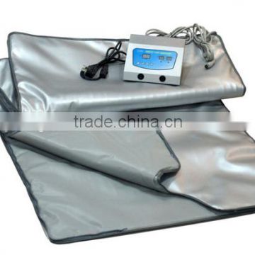 228 2 zones electric sauna thermal slimming hot blanket weight loss wrap
