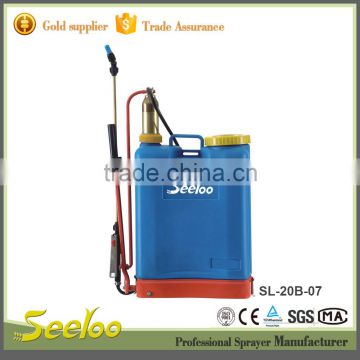 SL20B-07 popular agriculture plastic watering can of 20L plastic sprayer