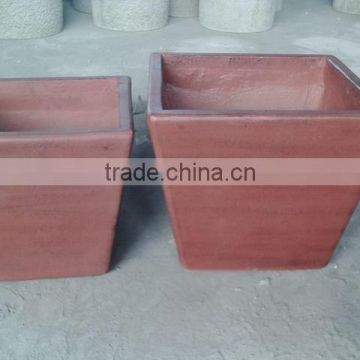 Lightweight cement pots-Concrete flower pots-Terrazzo garden planters