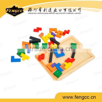 Hot Sale Children Educational toy Building block, wooden toy for kids