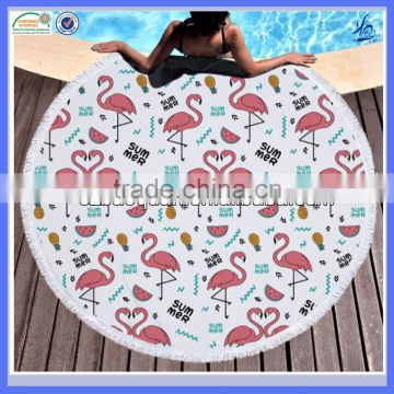 Round beach towel/ cotton circle towel/circular beach towel