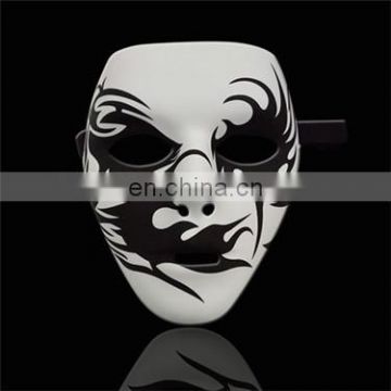 Ghosts white street dancer design PVC mask