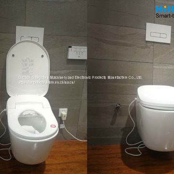 SAT550 Wall Hung Toilet Bidet of Sanitary Wares: European Suspended Type Smart toilet