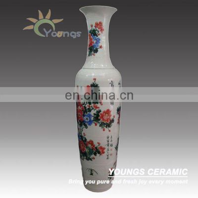 Jingdezhen Ceramic Decorative Tall Floor Vases