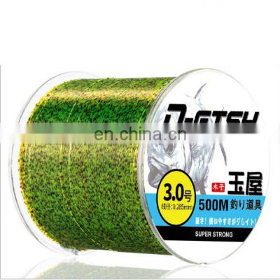 500M  Discoloration Spot  Nylon Fishing Line Smooth and High Strength High Quality  Fishing Line