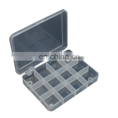 Hot sale products Small size Multifunctional Transparent Plastic Storage Box for Fishing Tackle