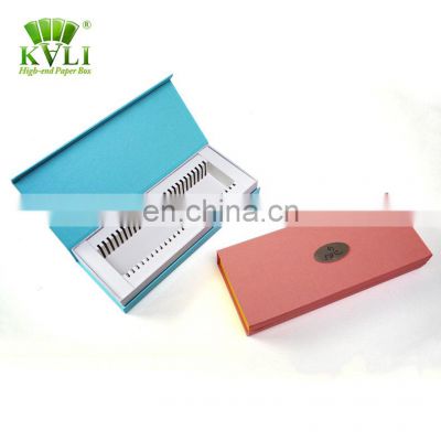 Rectangle Label Natural Bundle Hair Extension Gift Packaging Box Supplies with customized logo