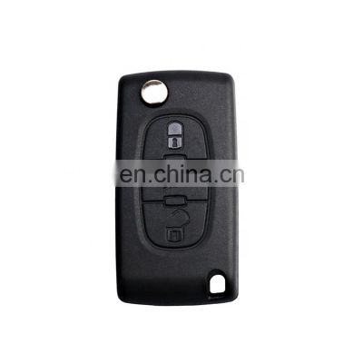 3 Buttons with Light Button CE0536 Car Remote Key Case Shell Cover For Peugeot 407 607 For Citroen C4 Picasso C5 C6 C8