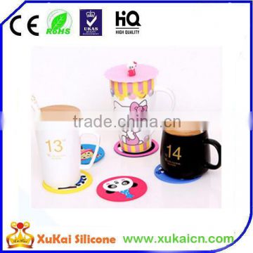 2016 hot sale silicone teacup mat