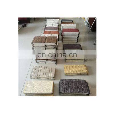 Drywall Pu Sandwich Boards Foam panel decor  16MM 20MM Thickness Cladding Panels Exterior Wall Price Heat Insulated Board