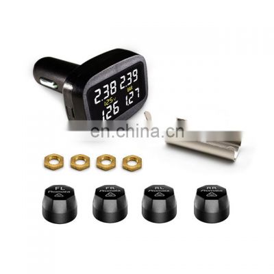 DIY tire pressure monitoring system 4 external sensors Auto parts and accessories driver safety products