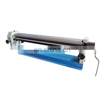 Manual slip roll model W01-1.5X1300 for forming metal