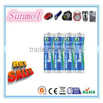 1.5v um4 zinc carbon dry battery