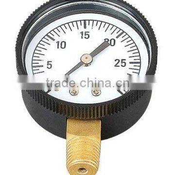 50mm Standard Pressure Gauge in Plastic Windown